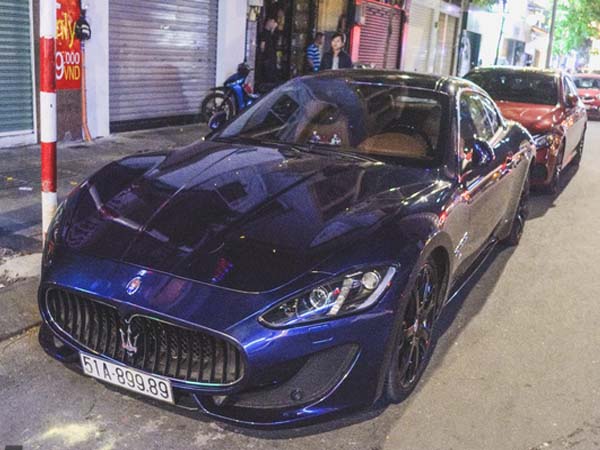 Maserati GranTurismo S hàng hiếm tái xuất trên phố Sài Gòn 1