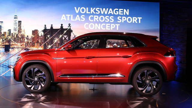 Volkswagen Atlas Cross Sport concept - mẫu SUV 5 chỗ hoàn toàn mới - 2